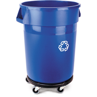 Contenant de collecte des d&eacute;chets recyclable Brute, Vrac, Plastique, 32 gal. US Oxford Builders Supplies Inc