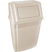 Contenants Slim Jim profil&eacute;s, Couvercle &agrave; battant, Plastique, Convient aux contenants 19-1/2" x 12" Oxford Builders Supplies Inc