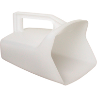 Scoop, Plastic, White, 64 oz. Oxford Builders Supplies Inc