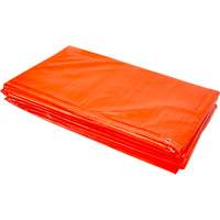 B&acirc;ches isol&eacute;es, Poly&eacute;thyl&egrave;ne, Orange, 20' x 12' x 8 mils Oxford Builders Supplies Inc