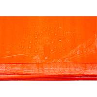 B&acirc;ches isol&eacute;es, Poly&eacute;thyl&egrave;ne, Orange, 20' x 12' x 8 mils Oxford Builders Supplies Inc