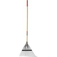 Lawn Rake, 24 Tines, Hardwood Handle, Steel Blade Oxford Builders Supplies Inc