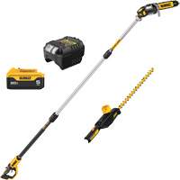 MAX Cordless Lithium-Ion Pole Saw & Pole Hedge Trimmer Combo Kit Oxford Builders Supplies Inc