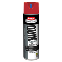 Industrial Quik-Mark Solvent-Based Inverted Marking Paint, 17 oz., Aerosol Can Oxford Builders Supplies Inc