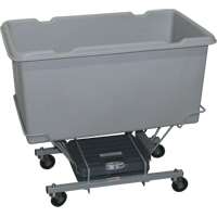 Scale Carts, Polyethylene, 33" L x 19" W x 29" H, 5 cu. Ft. Volume, 250 lbs. Capacity Oxford Builders Supplies Inc