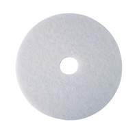 Floor Pad, 17", Polish, White Oxford Builders Supplies Inc