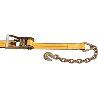Tendeurs d'arrimage &agrave; cliquet, Crochet &agrave; chaîne, 2" , 30' , Charge d'utilisation max. 3335 lb (1513 kg) Oxford Builders Supplies Inc
