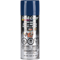 Engine Enamel Paint with Ceramic, Ford Blue, Gloss, 12 oz., Aerosol Can Oxford Builders Supplies Inc