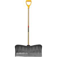 Pro Snow Pusher, Polypropylene Blade, D-Grip Handle, 26" W Oxford Builders Supplies Inc