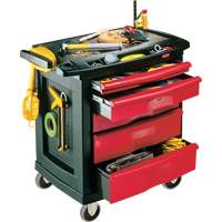 5-Drawer Mobile Work Centre, Plastic Surface Oxford Builders Supplies Inc