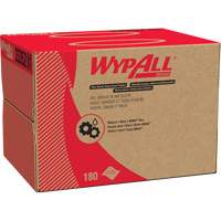 Chiffons WypAll pour l'huile, la graisse et l'encre, Sp&eacute;cialis&eacute;, 16-4/5" lo x 12" la Oxford Builders Supplies Inc