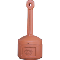 Cendriers Smoker's Cease-Fire, Sur pied, Plastique, Capacit&eacute; 4 gal. US, Hauteur 38-1/2" Oxford Builders Supplies Inc