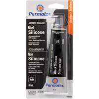 RTV Adhesive Sealant, 80 ml, Tube, Black Oxford Builders Supplies Inc