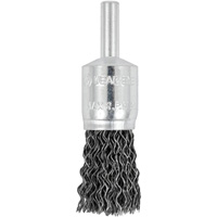 E050-20 Shaft Mounted Crimped End Brush, 1/2", 0.02" Fill, 1/4" Shank Oxford Builders Supplies Inc