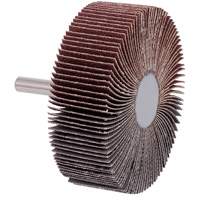 Roue &agrave; lamelles mont&eacute;e sur tige, Grain 60, 3" x 1" x 1/4" Oxford Builders Supplies Inc