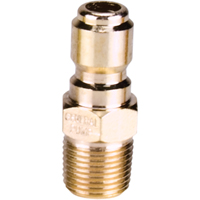 Connecteur m&acirc;le 3/8" &agrave; d&eacute;saccouplement rapide en acier plaqu&eacute; Oxford Builders Supplies Inc