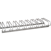 Style Bicycle Rack, Galvanized Steel, 8 Bike Capacity Oxford Builders Supplies Inc