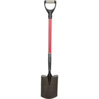 Pelles robustes, Fibre de verre, Lame Acier au carbone, Manche en Prise en D, Longueur 30-1/2" Oxford Builders Supplies Inc
