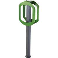 Supports pour bicyclettes Bike Stop, Acier, 2 bicyclettes Oxford Builders Supplies Inc