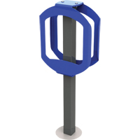Supports pour bicyclettes Bike Stop, Acier, 2 bicyclettes Oxford Builders Supplies Inc