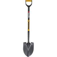 Pelle ronde Pro, Lame Acier durci, Fibre de verre, Manche Prise en D Oxford Builders Supplies Inc