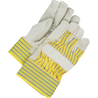 Gants d'ajusteur avec paume renforc&eacute;e, Taille unique, Paume en Cuir fleur de vache, Doublure en Molleton Oxford Builders Supplies Inc