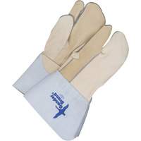 Gants &agrave; trois doigts en cuir, Cuir fleur de vache, Taille 11 Oxford Builders Supplies Inc