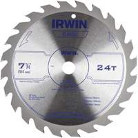 Lame de scie circulaire de s&eacute;rie classique, 7-1/4", 24 dents, Pour Bois Oxford Builders Supplies Inc