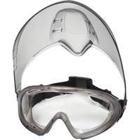 Lunettes de s&eacute;curit&eacute; Capstone Shield avec &eacute;cran facial amovible, Lentille Transparent, Antibu&eacute;e, Ventilation Directe/Ferm&eacute; Oxford Builders Supplies Inc