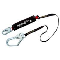 PRO Shock-Absorbing Lanyard, 6', Snap Hook Center, Snap Hook Leg Ends, Kevlar&reg; Oxford Builders Supplies Inc