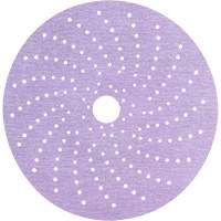 Hookit Purple Clean Sanding Disc, 6" Dia., P240 Grit, Aluminum Oxide, C-Weight Oxford Builders Supplies Inc