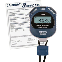 SW600 Stopwatch with Calibration Certificate, Digital, Water Resistant Oxford Builders Supplies Inc