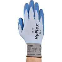 Gants Hy-Flex 11-518, Taille Petit/7, Calibre 18, Rev&ecirc;tement Polyur&eacute;thane, Enveloppe en Dyneema, ASTM ANSI niveau A2/EN 388 niveau B Oxford Builders Supplies Inc