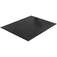 Wide Rib Matting, Runner, 4' x 75' x 1/8", Black Oxford Builders Supplies Inc