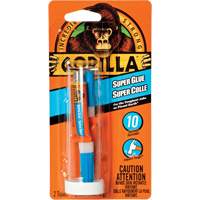 Super Glue, 2 x 3 g, Tube, Clear Oxford Builders Supplies Inc