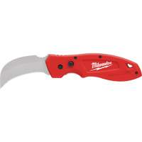 FastBack Hawk Bill Folding Knife, 2-1/4" Blade, Stainless Steel Blade, Plastic Handle Oxford Builders Supplies Inc