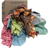 Chiffons d'essuyage, M&eacute;lange de couleurs, 10 lb Oxford Builders Supplies Inc