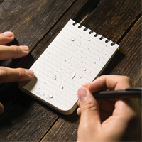 Carnet de notes de poche &agrave; spirale, Couverture souple, Jaune, 100 Pages, 3" , 5"  Oxford Builders Supplies Inc