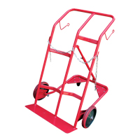 Chariot pour bouteilles, Roues Caoutchouc moul&eacute;, Base de 25-1/2"la x 7"lo, 350 lb Oxford Builders Supplies Inc