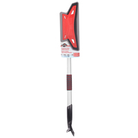 Scratch-Free Snow Blade, Telescopic, EVA Foam Blade, 52" Long, Red Oxford Builders Supplies Inc