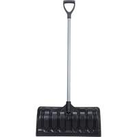 Snow Pusher, Polypropylene Blade, D-Grip Handle, 24-1/2" W Oxford Builders Supplies Inc