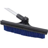 Snow Brush, Telescopic, Polypropylene Blade, 32-1/2" Long, Blue Oxford Builders Supplies Inc