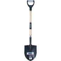 Pelle ronde robuste, Lame Acier au carbone, Bois dur, Manche Prise en D Oxford Builders Supplies Inc