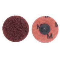 PowerLock&reg; Abrasotex Buffing Disc, 4" Dia., Medium Grit, Aluminum Oxide Oxford Builders Supplies Inc