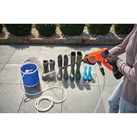 Pressure Washer, Battery Powered, 350 PSI, 0.5 GPM Oxford Builders Supplies Inc