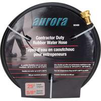 Tuyau en caoutchouc de calibre entrepreneur, Caoutchouc, 5/8" dia x 25' Oxford Builders Supplies Inc