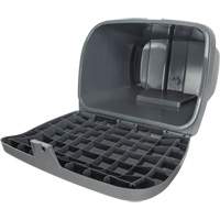 Salt & Sand Storage Bins, With Hasp, 21" x 27" x 26", 4.24 cu. ft., Grey Oxford Builders Supplies Inc