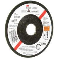 Green Corps Flexible Grinding Wheel, 4-1/2" x 1/8", 7/8" Arbor, Ceramic, Type 27 Oxford Builders Supplies Inc