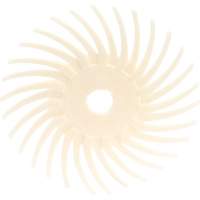 Scotch-Brite Radial Bristle Disc SR, Ceramic, 3" Dia. Oxford Builders Supplies Inc