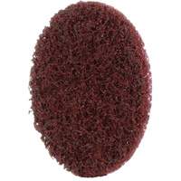 Scotch-Brite Roloc Surface Conditioning Disc, 1" Dia., Medium Grit, Aluminum Oxide Oxford Builders Supplies Inc